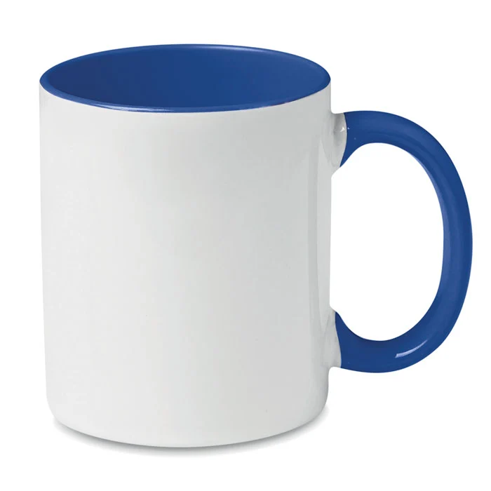 Taza Cerámica Sostenible Bicolor Sublimcoly 300 ml