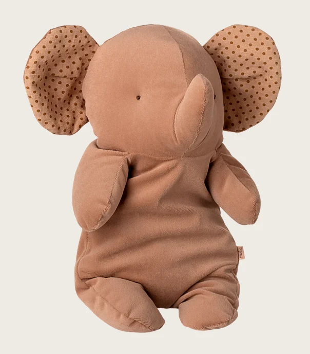 Safari Friends, Elefante, Médio – Rosa vintage