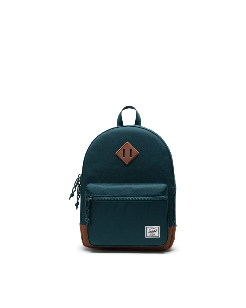 Mochila Escolar 26 L / Herschel Heritage - Dark Sea/Saddle Brown