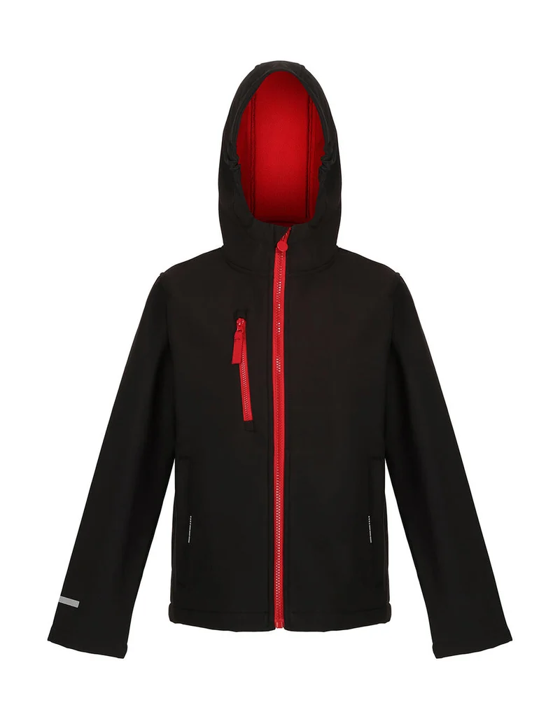 Junior 3-Layer Hooded Softshell Jacket | 78017
