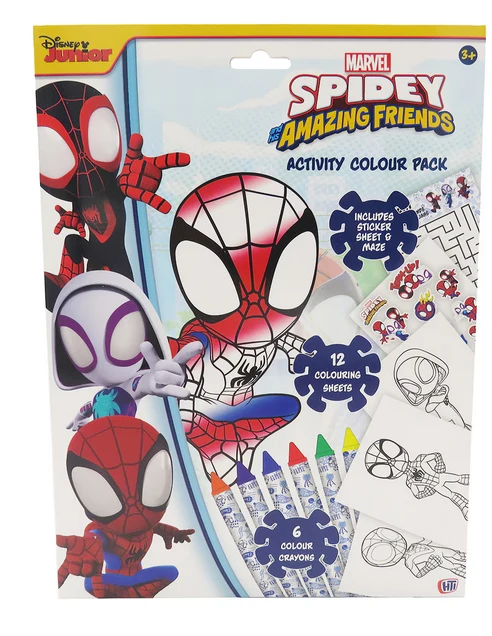 SET ATIVIDADES DE COLORIR - Spidey