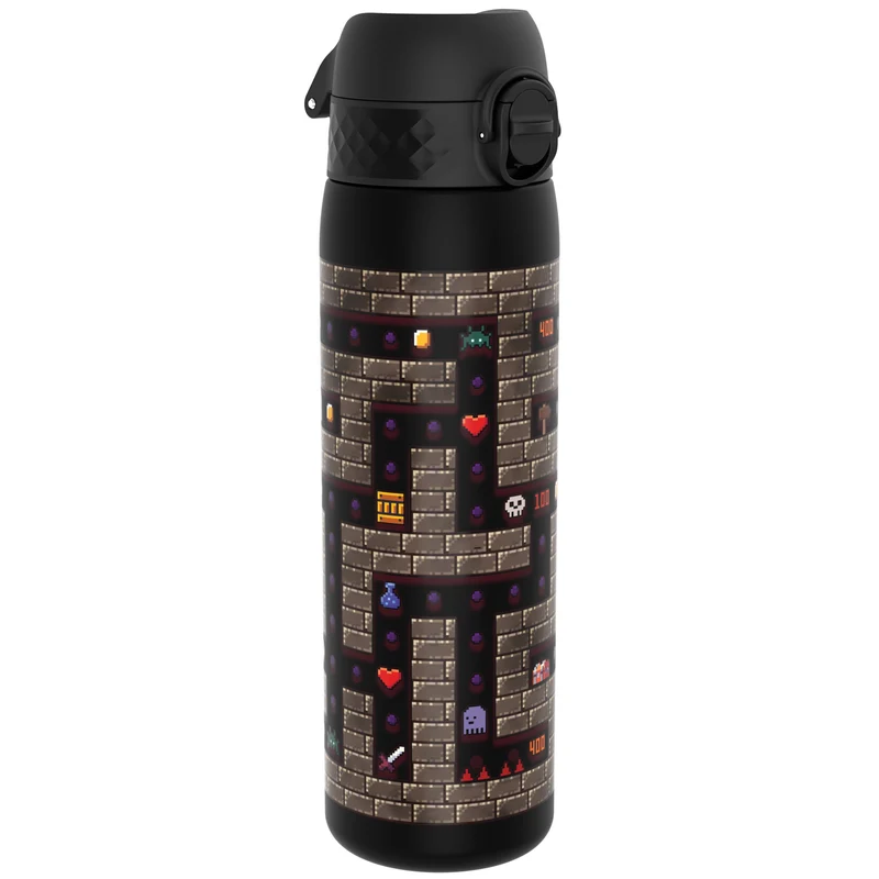 Leak Proof Slim Water Bottle, Recyclon, Gamer, 500ml (18oz)