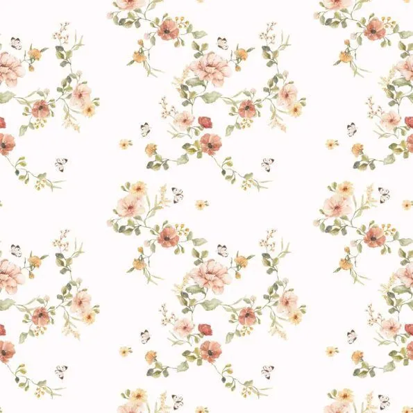 Papel de parede - Florais Vintage