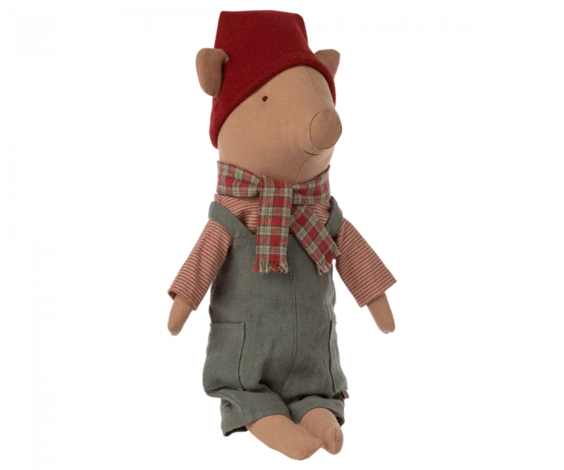 christmas pig- menino
