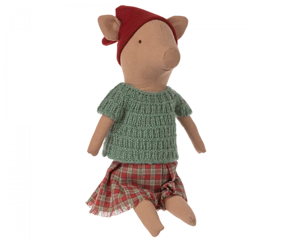 christmas pig- menina