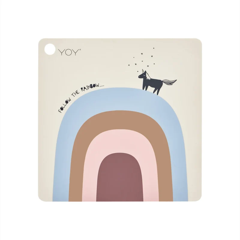 Marcador de Lugar -the Rainbow Beige