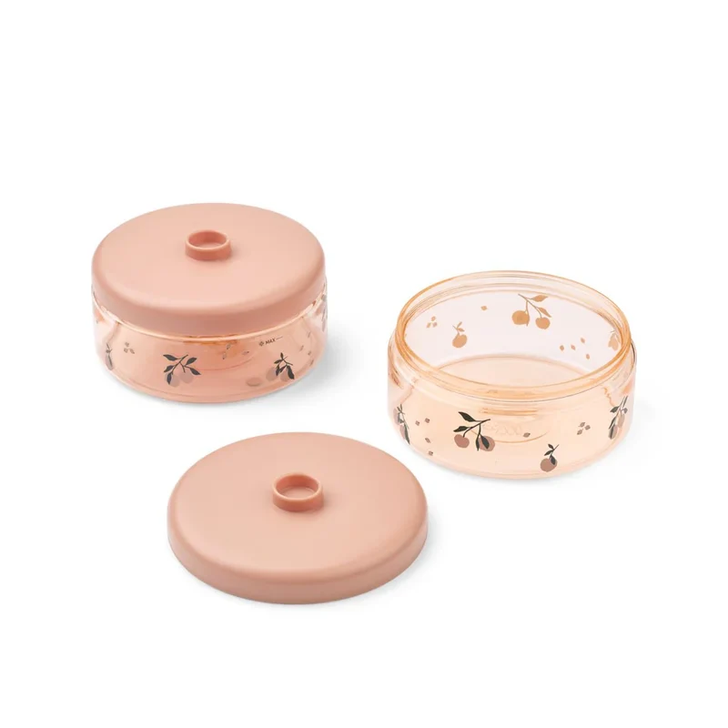 Caixas Empilhaveis Dominique - 500 ml - Peach / Sea shell