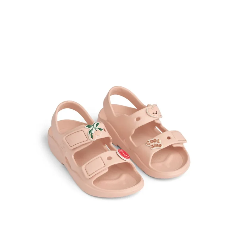 Sandálias Lilo com pendentes Rosa sorvete