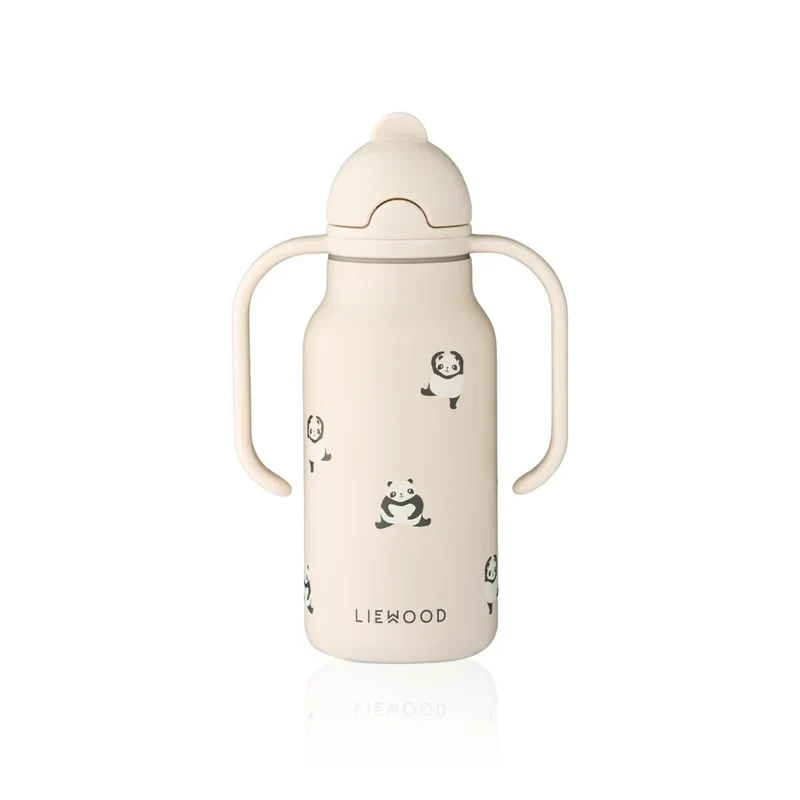 Garrafa Termica 250ml - Mini panda / Sandy