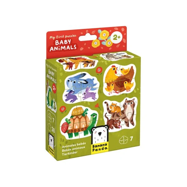 O meu Primeiro Puzzle +2 - Animais Bebes