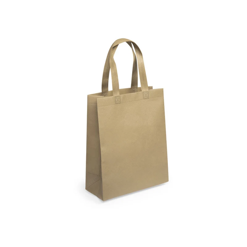 Bolsa Reutilizable Non-Woven con Asas Cortas Kinam 90 g/m²