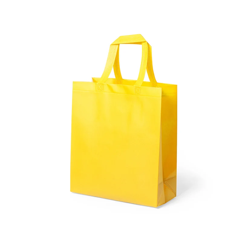 Bolsa Reutilizable Non-Woven para Compras con Asas Cortas 110 g/m²