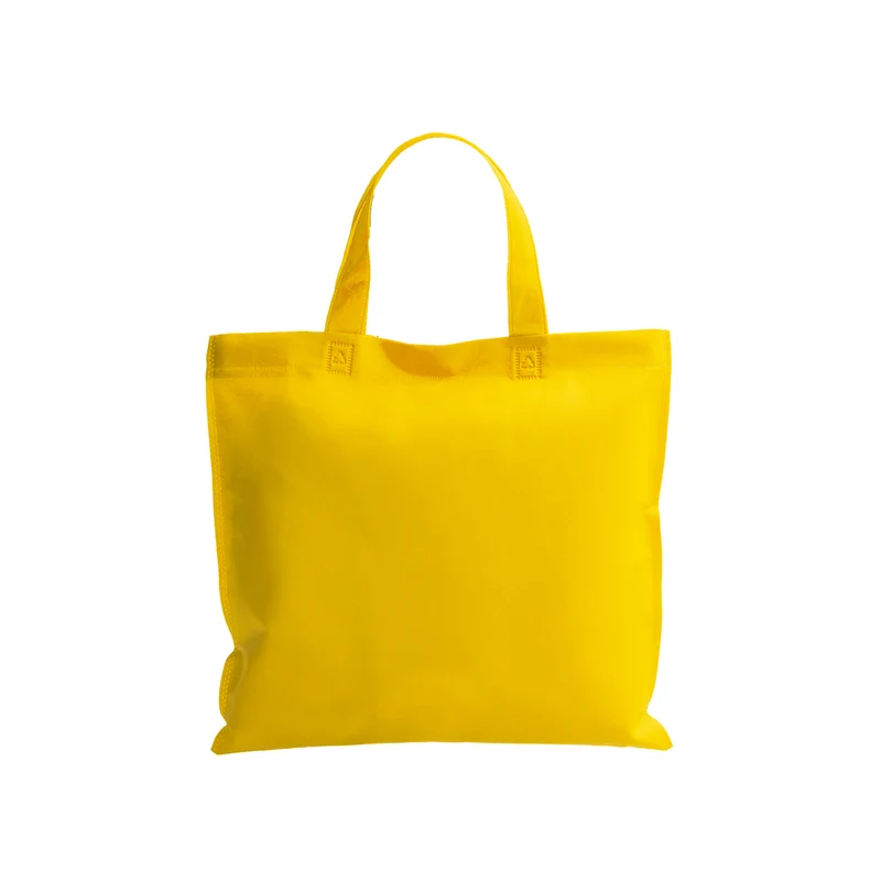 Bolsa Reutilizable Non-Woven con Asas Cortas Nox 80 g/m²