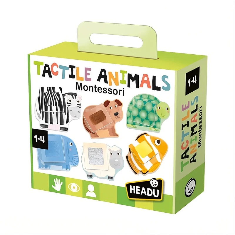 Tactile Animals Montessori · Headu
