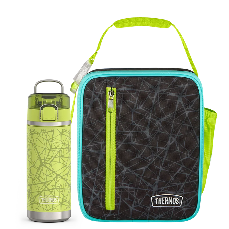 Sport Web Upright & 18oz Icon™ Kids Water Bottle Bundle