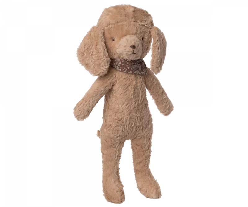 Cão Poddle de peluche