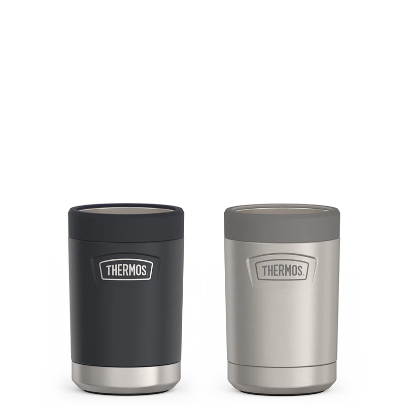 12oz Icon™ Can Insulator Bundle - Granite & Matte Stainless