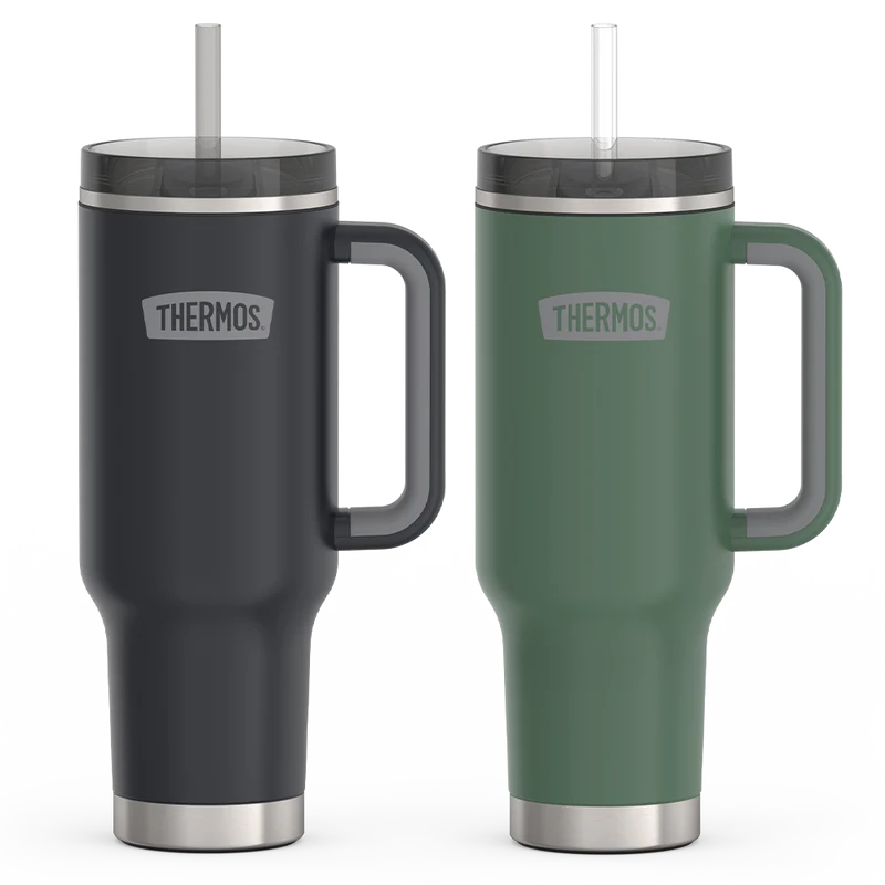 40oz Cup Holder Mug Bundle - Granite & Spruce