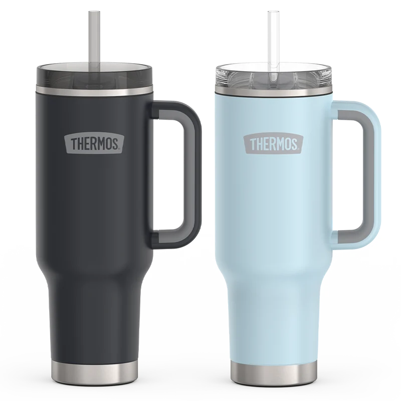 40oz Cup Holder Mug Bundle - Granite & Glacier