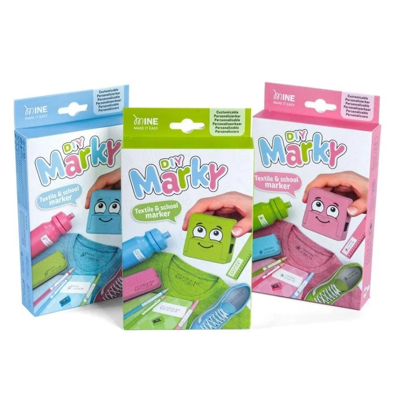 Sello marcador de ropa y objetos personalizable · Marky