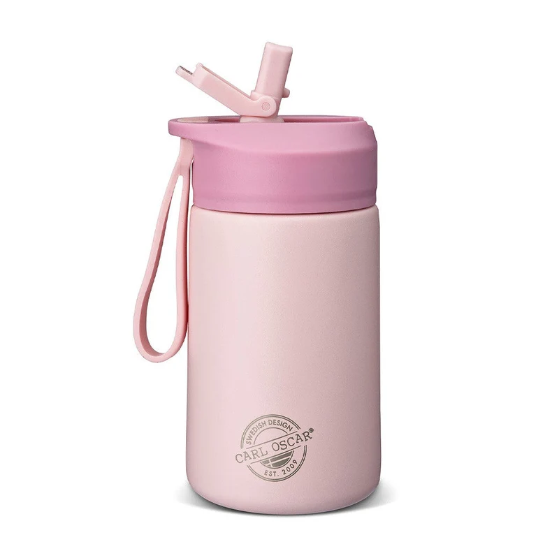 Botella de Acero Steel Hydraflip 0.4L Pink · Carl Oscar