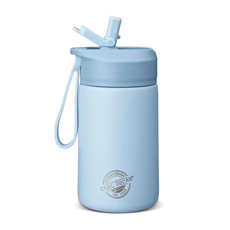 Botella de Acero Steel Hydraflip 0.4L Blue · Carl Oscar