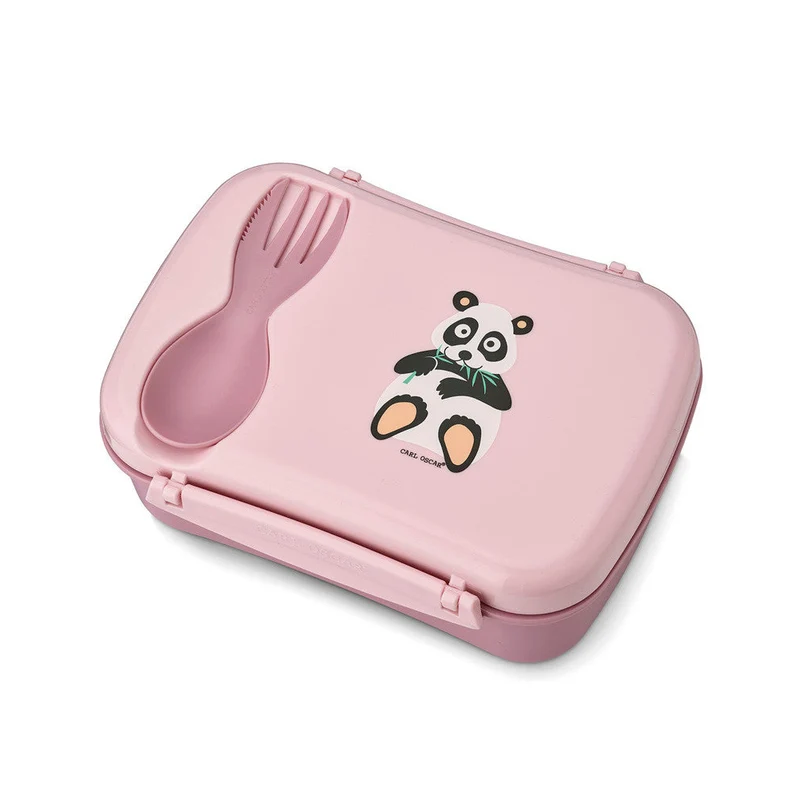 Caja de Almuerzo N'ice Box Panda Pink · Carl Oscar
