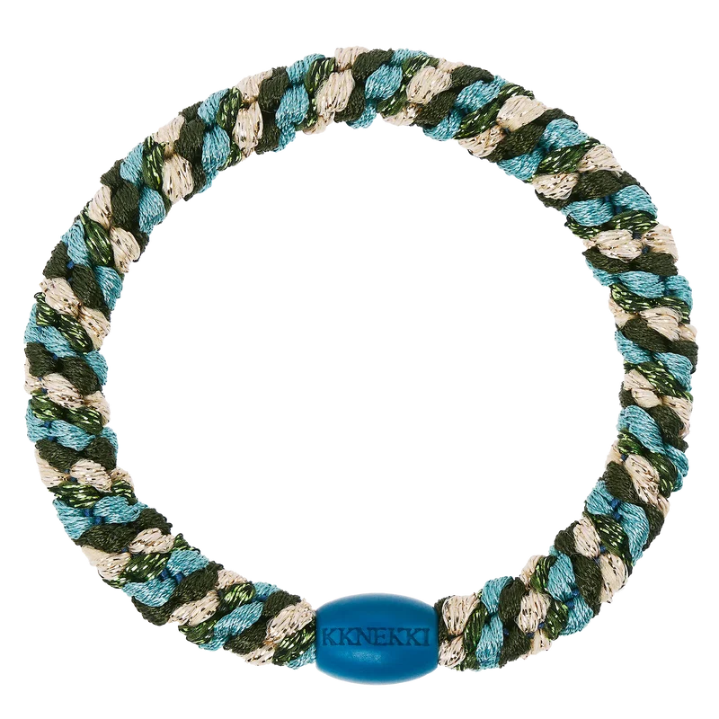 Goma de pelo Kknekki army teal