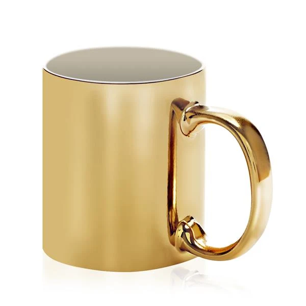 Caneca Cerâmica Metálica Brono 325ml - Sublimação