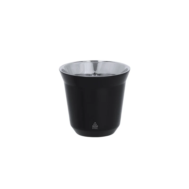 Set 2 Copos Aço Inox Reciclado Kodet 80ml - Parede Dupla Sustentável