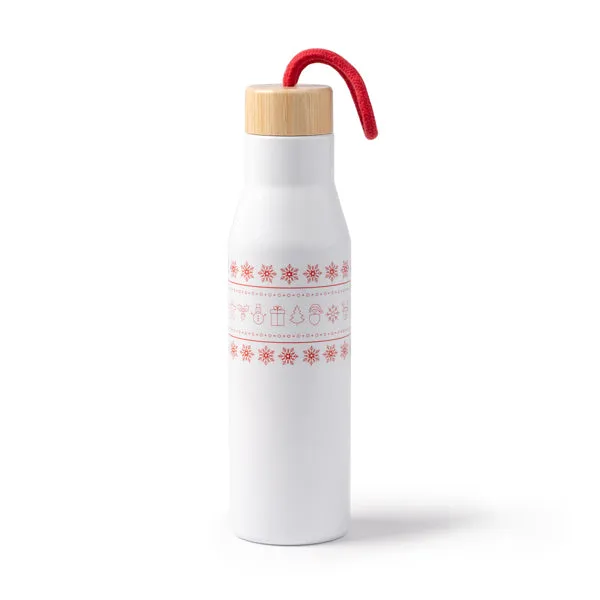 Bidón Térmico Sostenible Acero Inox Navidad Melow 500 ml