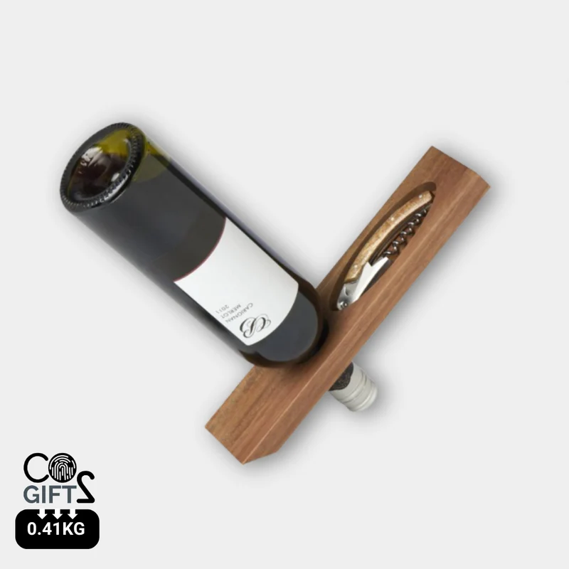 Soporte Botellas Vino Sostenible Madera Acacia FSC Vino