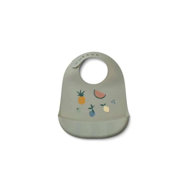 Babete de Silicone Tilda - Fruta Azul
