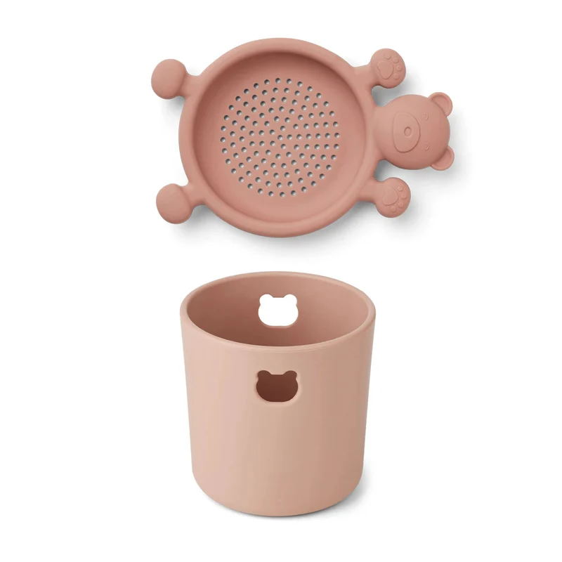 Conjunto de mini praia Bastian - rosa