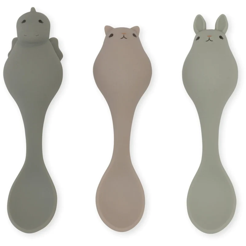 Conjunto de Colheres de Silicone - Onyx