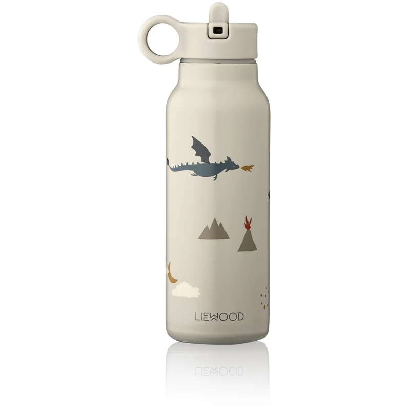 Garrafa de Água Falk 350 ml - Dragão/Areia