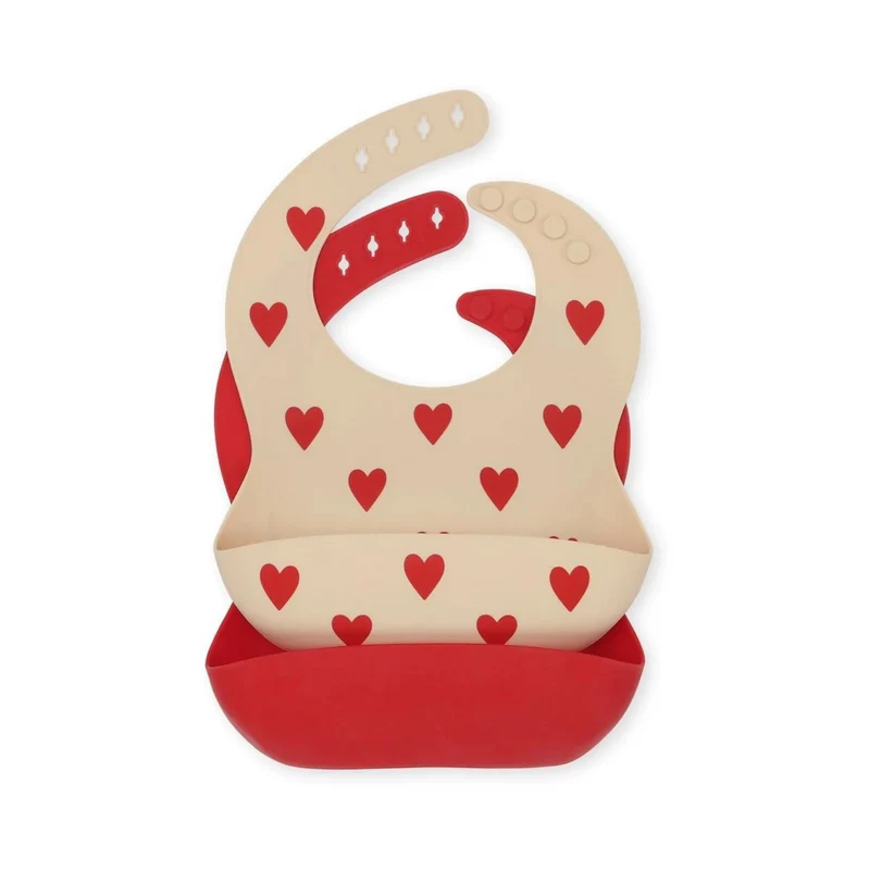 Conjunto de 2 Babetes de Silicone - Mon Amour