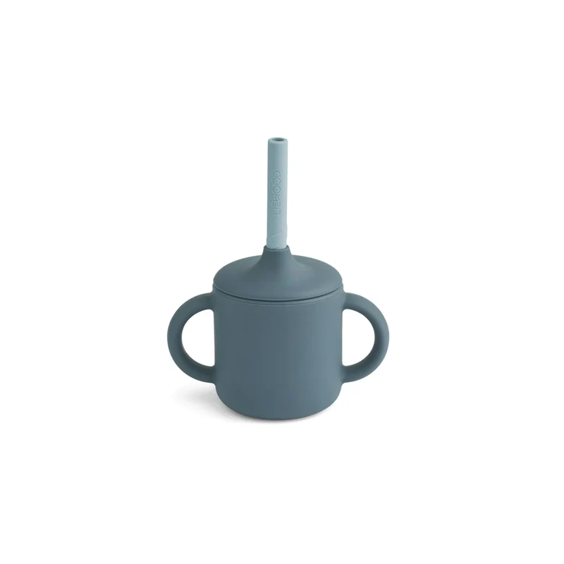Cameron Sippy Cup - copo mix azul