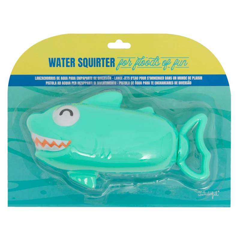 Pistola de agua para empaparte de diversión - Tiburón