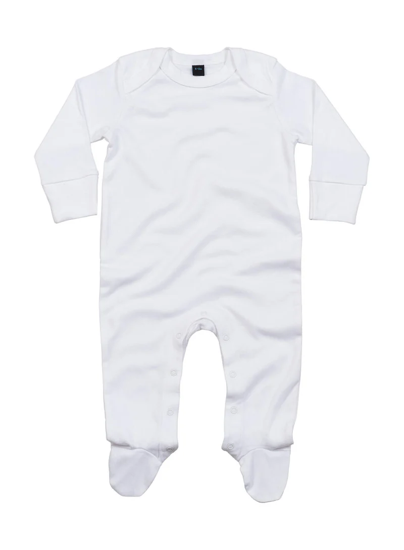 Baby Sleepsuit with Scratch Mitts - 03047