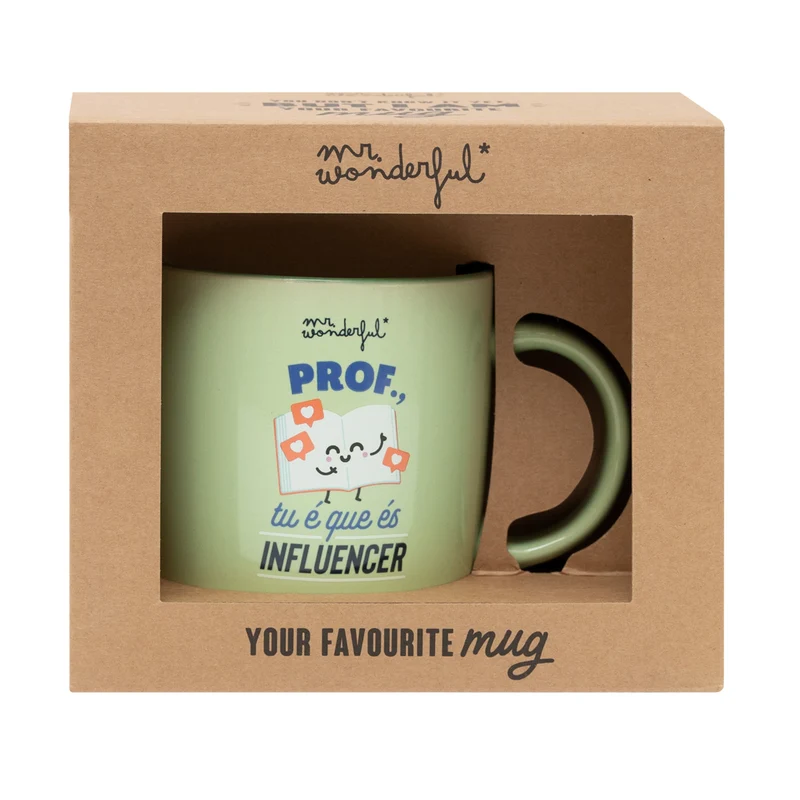 Caneca - Prof., tu é que és influencer