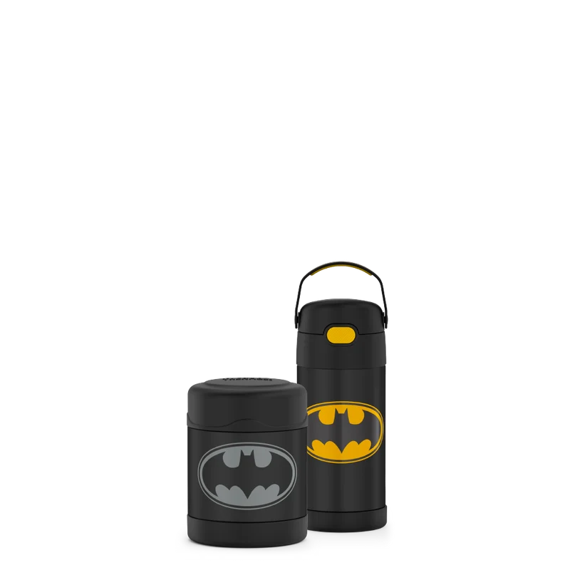Batman Bundle - 12oz FUNtainer® Water Bottle and 10oz FUNtainer® Food Jar