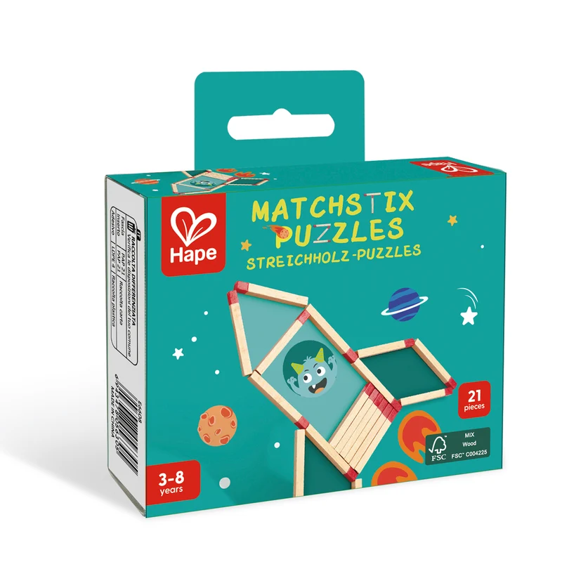 Desafío con palitos · Hape