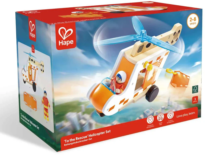Helicóptero de rescate · Hape