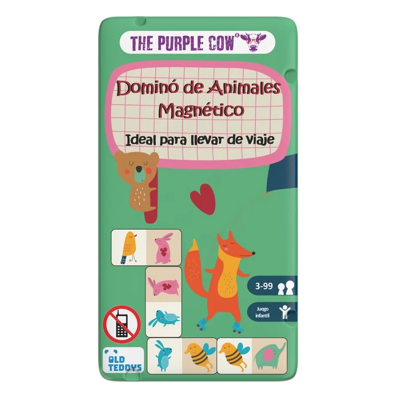 Juego magnético Dominó de Animales