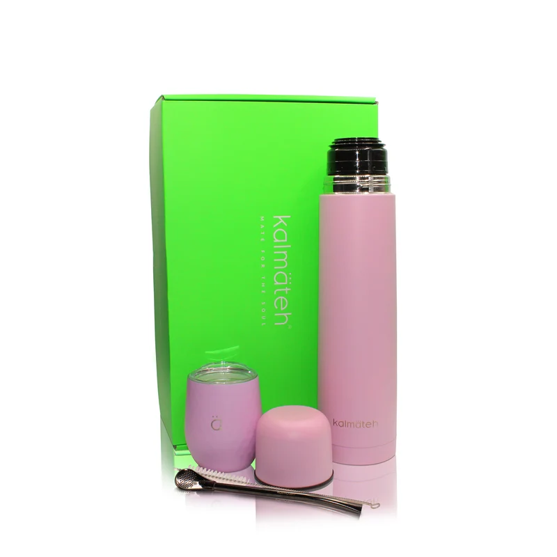 Yerba Mate Clásica Rosa Pastel Grande