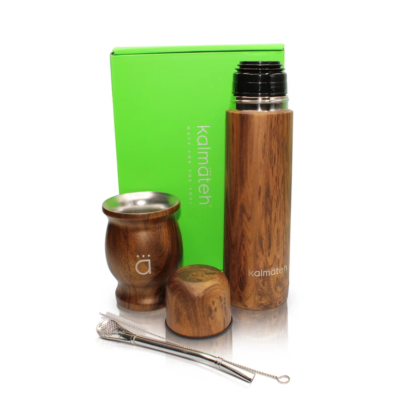 Yerba Mate Tradicional de Madera Mediano