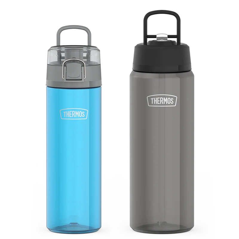 26oz Spout Lid & 32oz Straw Lid Tritan™ Water Bottle Bundle - Teal & Smoke