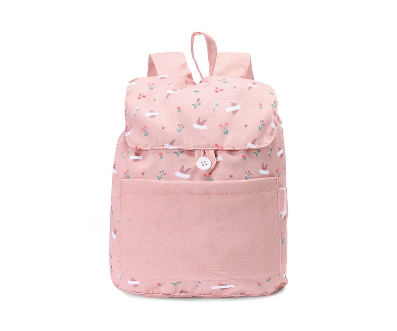 Mochila tela pequeña Blossom Birds