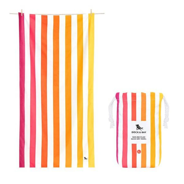 Toalla Cabana Summer Peach Sunrise · XL